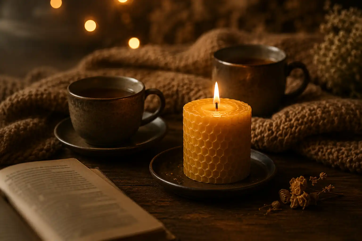 Creating a Cozy Evening Ritual with Candlelight