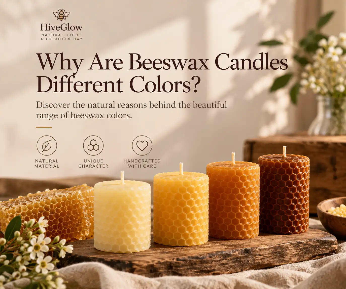 Why Are Beeswax Candles Different Colors?