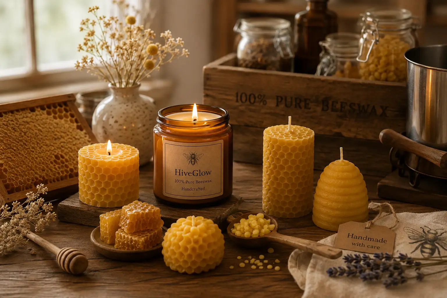 From the Hive, Made by Hand.